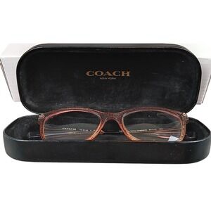 Coach HC6142 5554 Violet Glitter Gradient Eyeglasses‎ Frames Designer Glasses